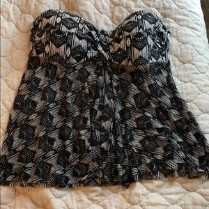 target bathing suit top! Strapless tankini!